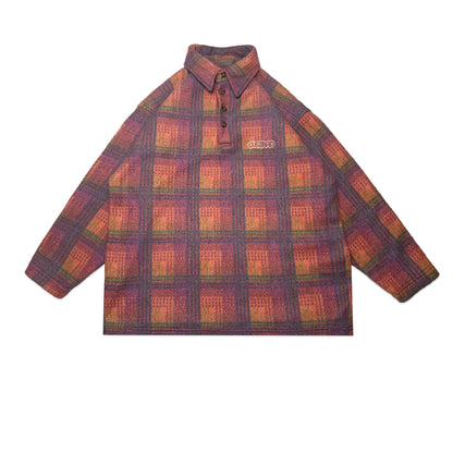 Custard Reclaimed Pattern Polo | Size Medium