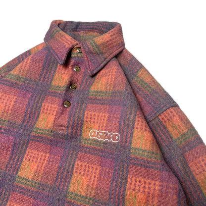 Custard Reclaimed Pattern Polo | Size Medium