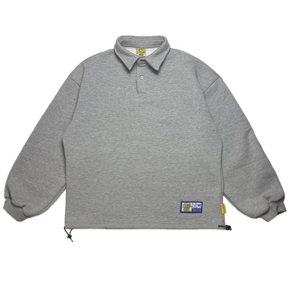 Stockport Sweat Polo | Heather Grey