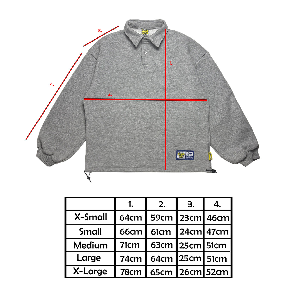 Stockport Sweat Polo | Heather Grey