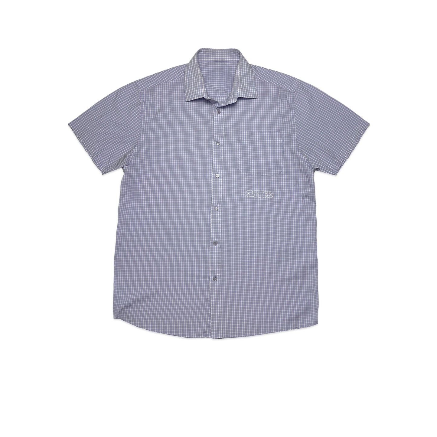 Custard Reclaimed Button Shirt | Size Medium