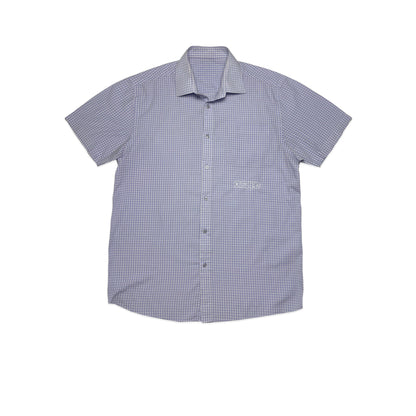 Custard Reclaimed Button Shirt | Size Medium