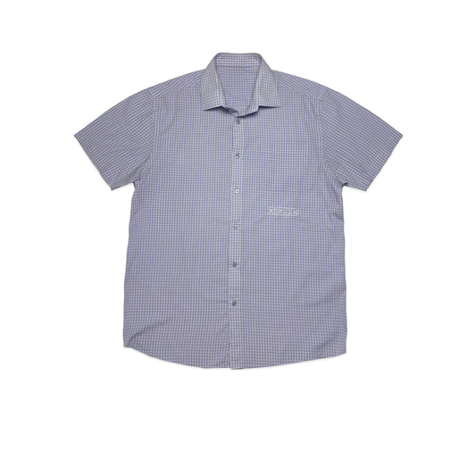 Custard Reclaimed Button Shirt | Size Medium
