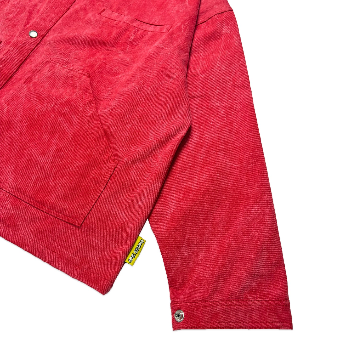 Berwick III Chore Jacket | Acid Wash Red