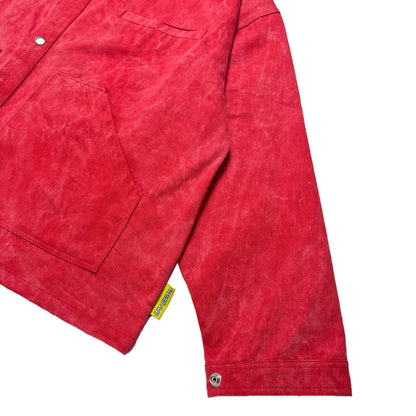 Berwick III Chore Jacket | Acid Wash Red