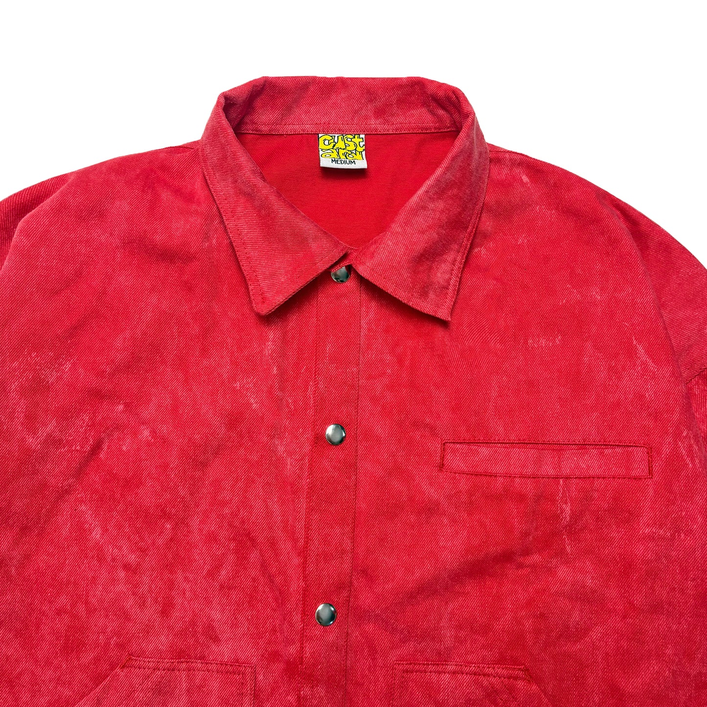 Berwick III Chore Jacket | Acid Wash Red