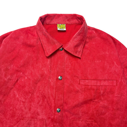 Berwick III Chore Jacket | Acid Wash Red