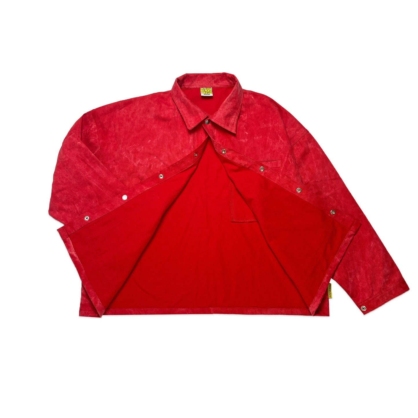 Berwick III Chore Jacket | Acid Wash Red