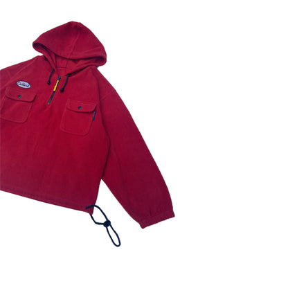 Custard Reclaimed 1/4 Zip Hoodie | Size Small