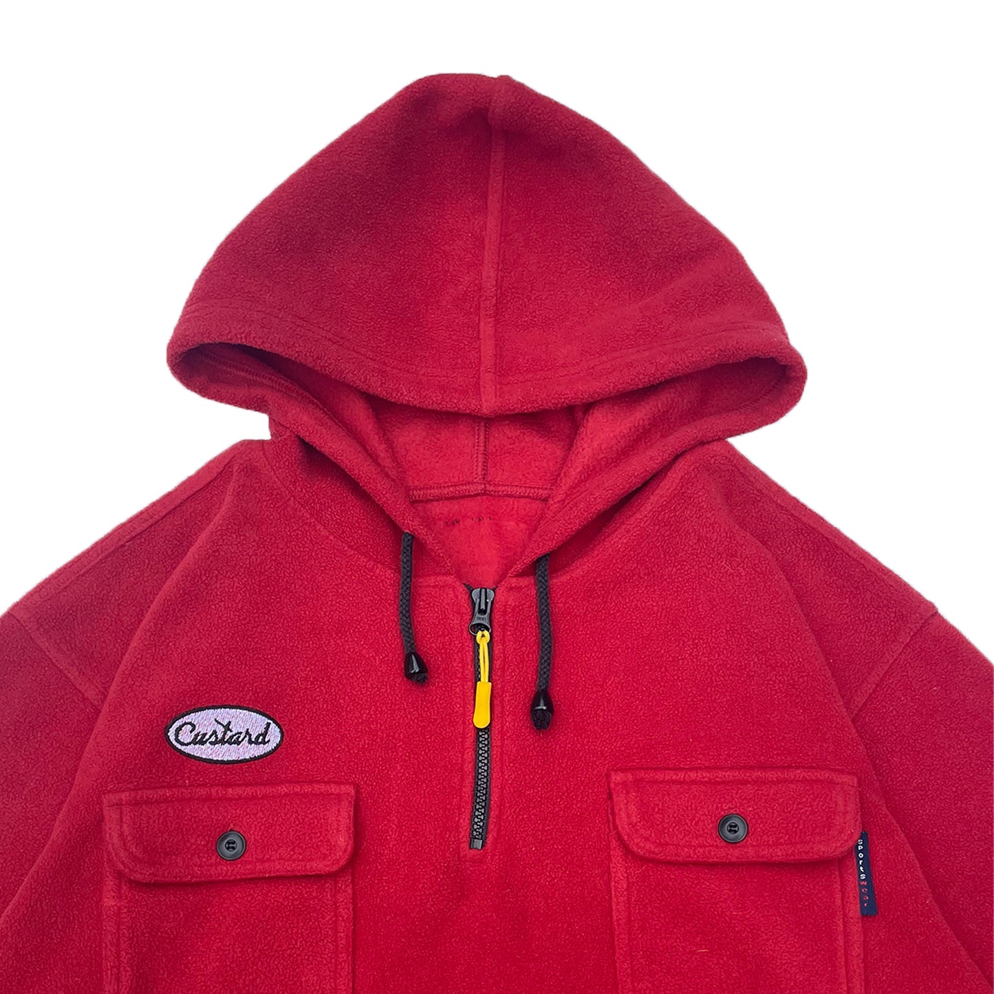 Custard Reclaimed 1/4 Zip Hoodie | Size Small