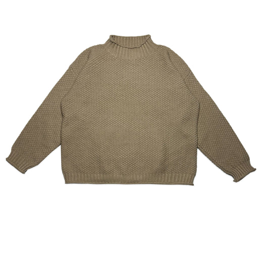Custard Reclaimed Roll Neck Jumper | Size Small