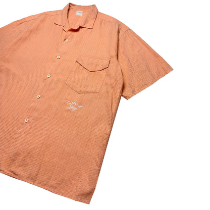 Custard Reclaimed Button Shirt | Size X-Large