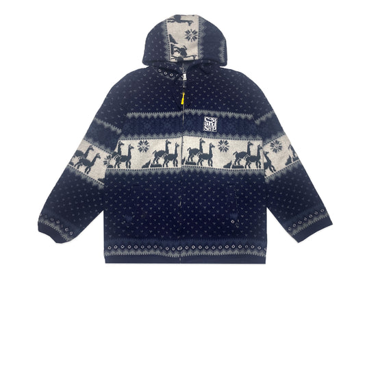 Custard Reclaimed Sherpa Fleece | Size Large