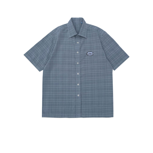 Custard Reclaimed Check Shirt | Size Medium
