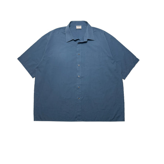 Custard Reclaimed Button Shirt | Size Large