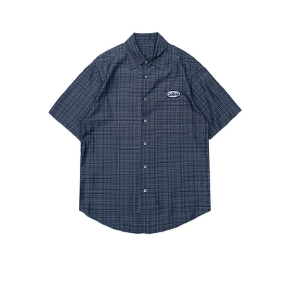Custard Reclaimed Check Shirt | Size Medium