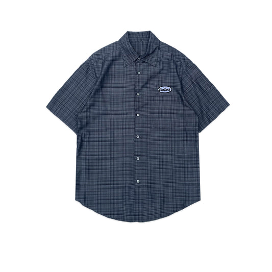 Custard Reclaimed Check Shirt | Size Medium