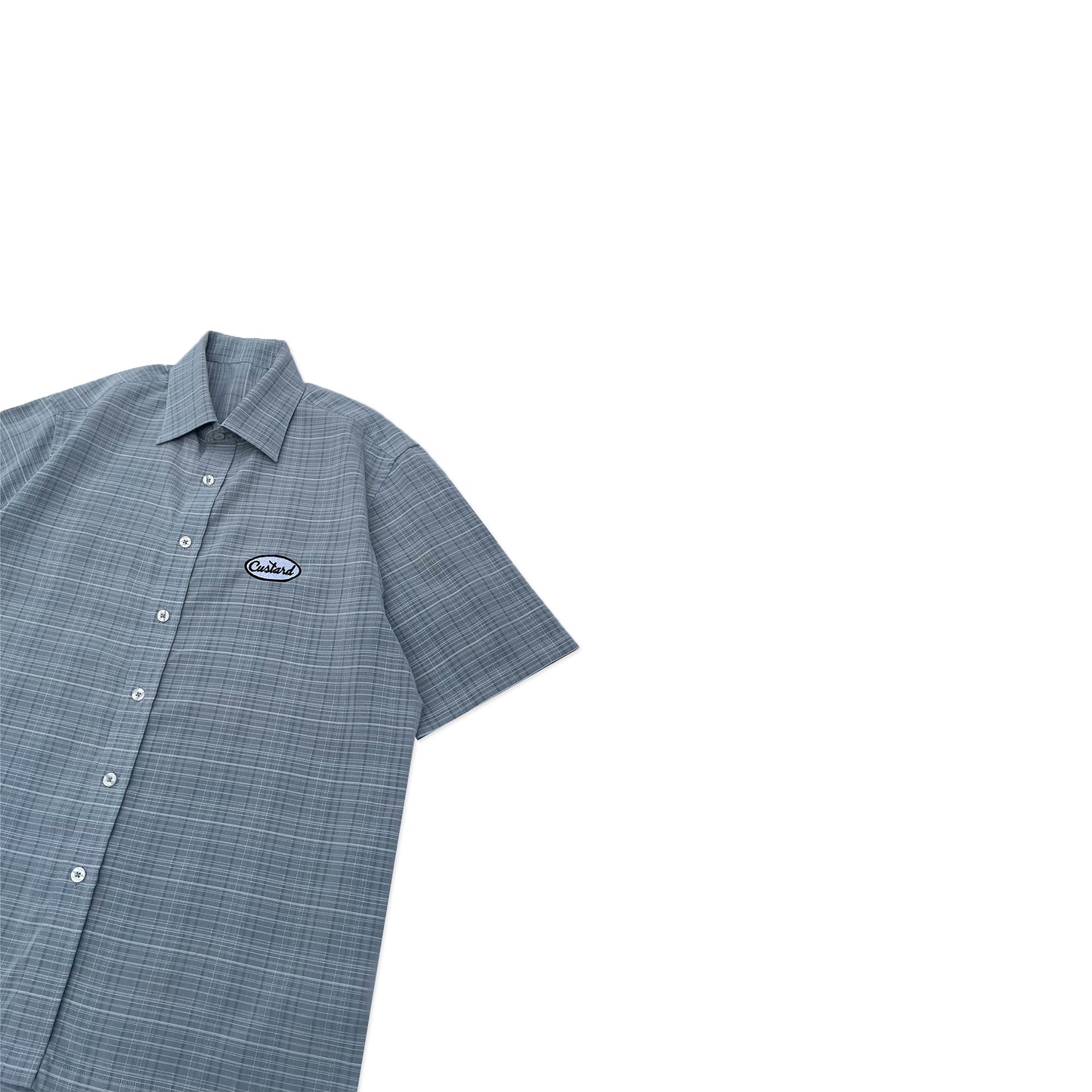 Custard Reclaimed Check Shirt | Size Medium