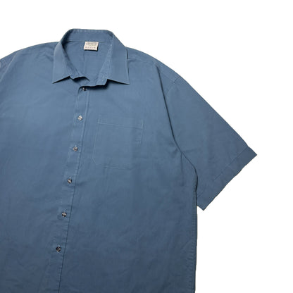 Custard Reclaimed Button Shirt | Size Large