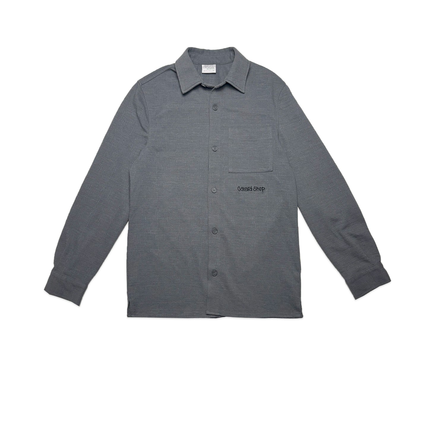 Custard Reclaimed Button Shirt | Size Large
