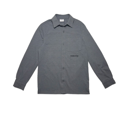 Custard Reclaimed Button Shirt | Size Large