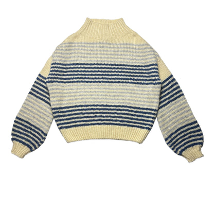 Custard Reclaimed High Neck Jumper | Size Medium