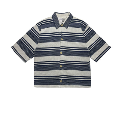 Custard Reclaimed Button Shirt | Size Small