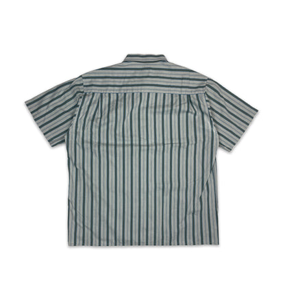 Custard Reclaimed Striped Button-Up Shirt | Size Large