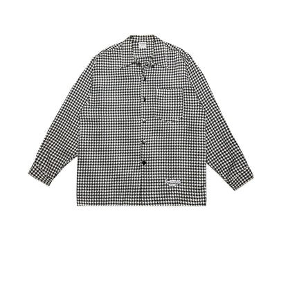Custard Reclaimed Cheque Chore Jacket | Size Medium