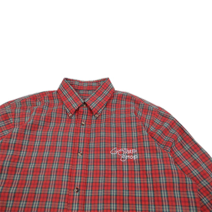 Custard Reclaimed Tartan Shirt | Size Medium