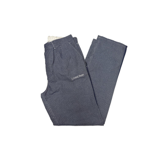 Custard Reclaimed Check Trouser | Size "32L