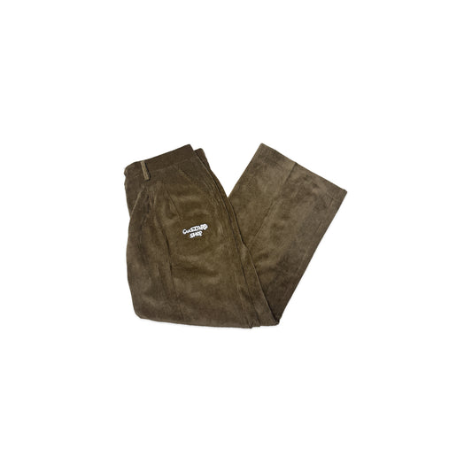 Custard Reclaimed Corduroy Trouser | Size Large