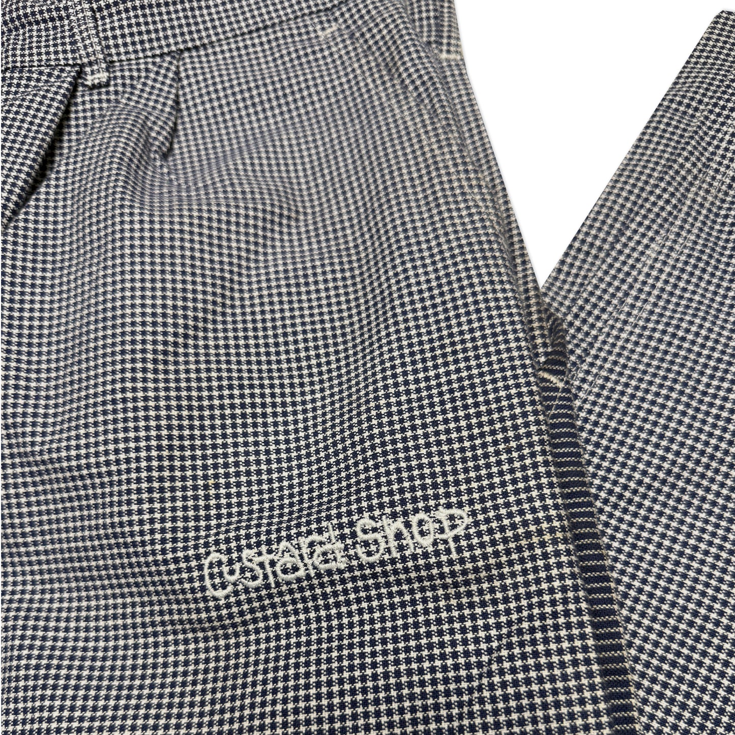 Custard Reclaimed Check Trouser | Size "32L