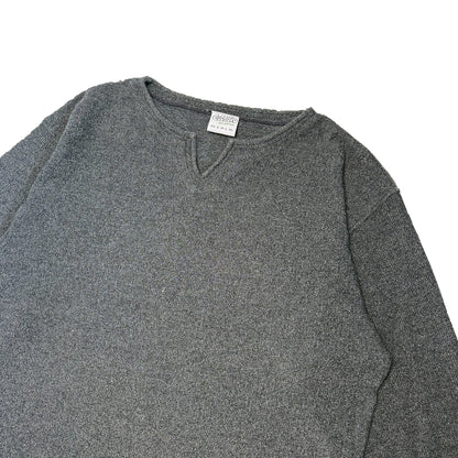 Custard Reclaimed V-Neck Shirt | Size Medium