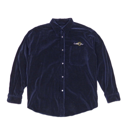 Custard Reclaimed Velour Shirt | Size Large