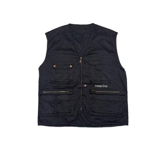 Custard Reclaimed Utility Vest | Size Large