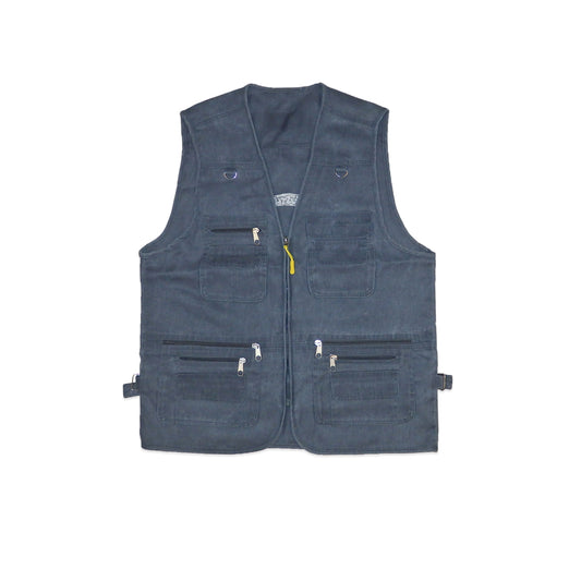Custard Reclaimed Utility Vest | Size Large