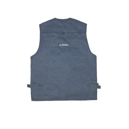 Custard Reclaimed Utility Vest | Size Large