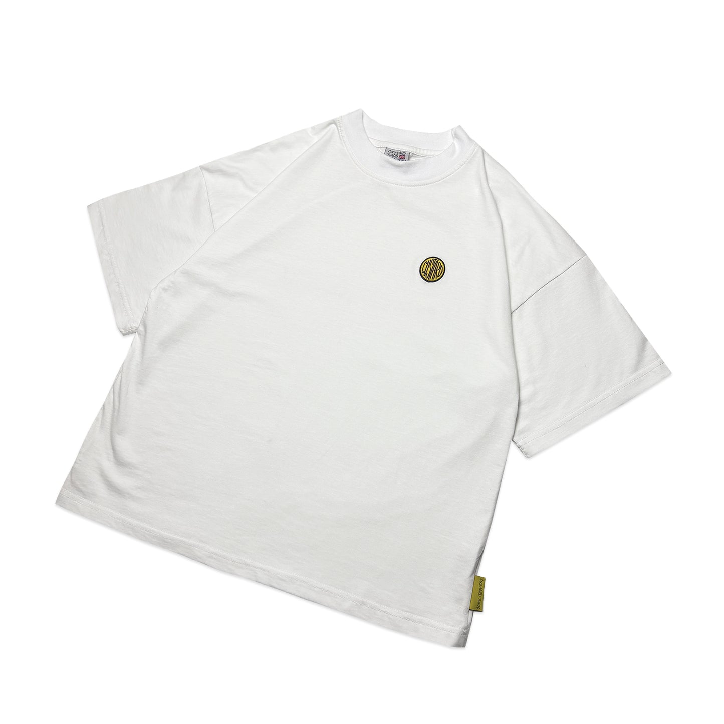Lightweight Boxy Acid House T-Shirt | White