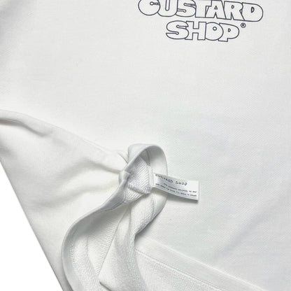 Heavyweight Block Print T-Shirt | White