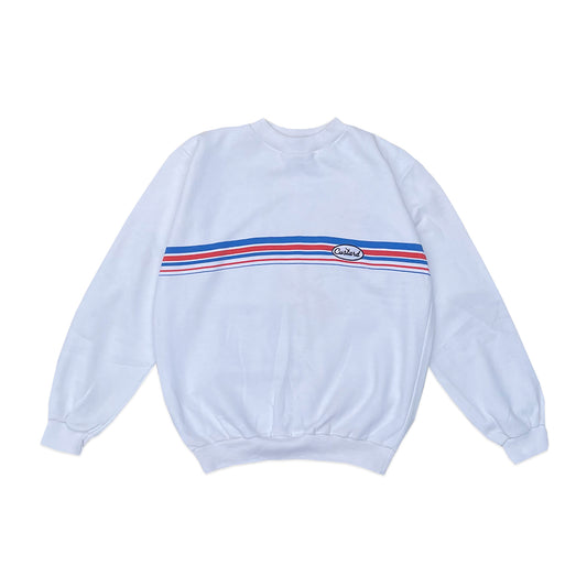 Custard Reclaimed Stripe Jumper | Size Medium