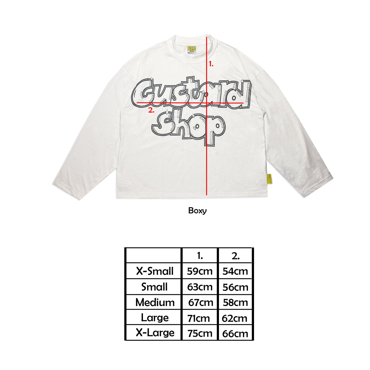 Lightweight Boxy Graffiti Print T-Shirt | White