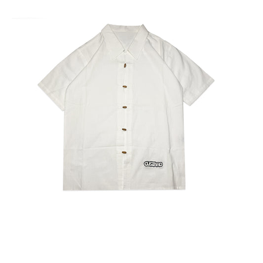Custard Reclaimed Beach Shirt | Size Medium