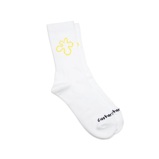 Splodge Socks | White