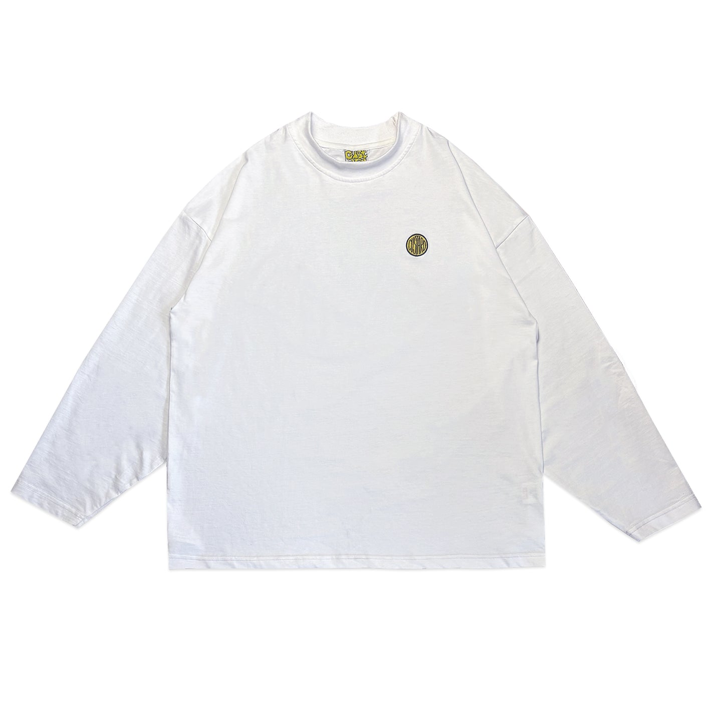 Lightweight Acid House Long Sleeve T-Shirt | White