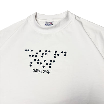 Lightweight Braille T-Shirt | White