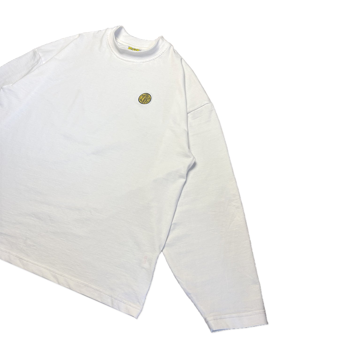 Lightweight Acid House Long Sleeve T-Shirt | White