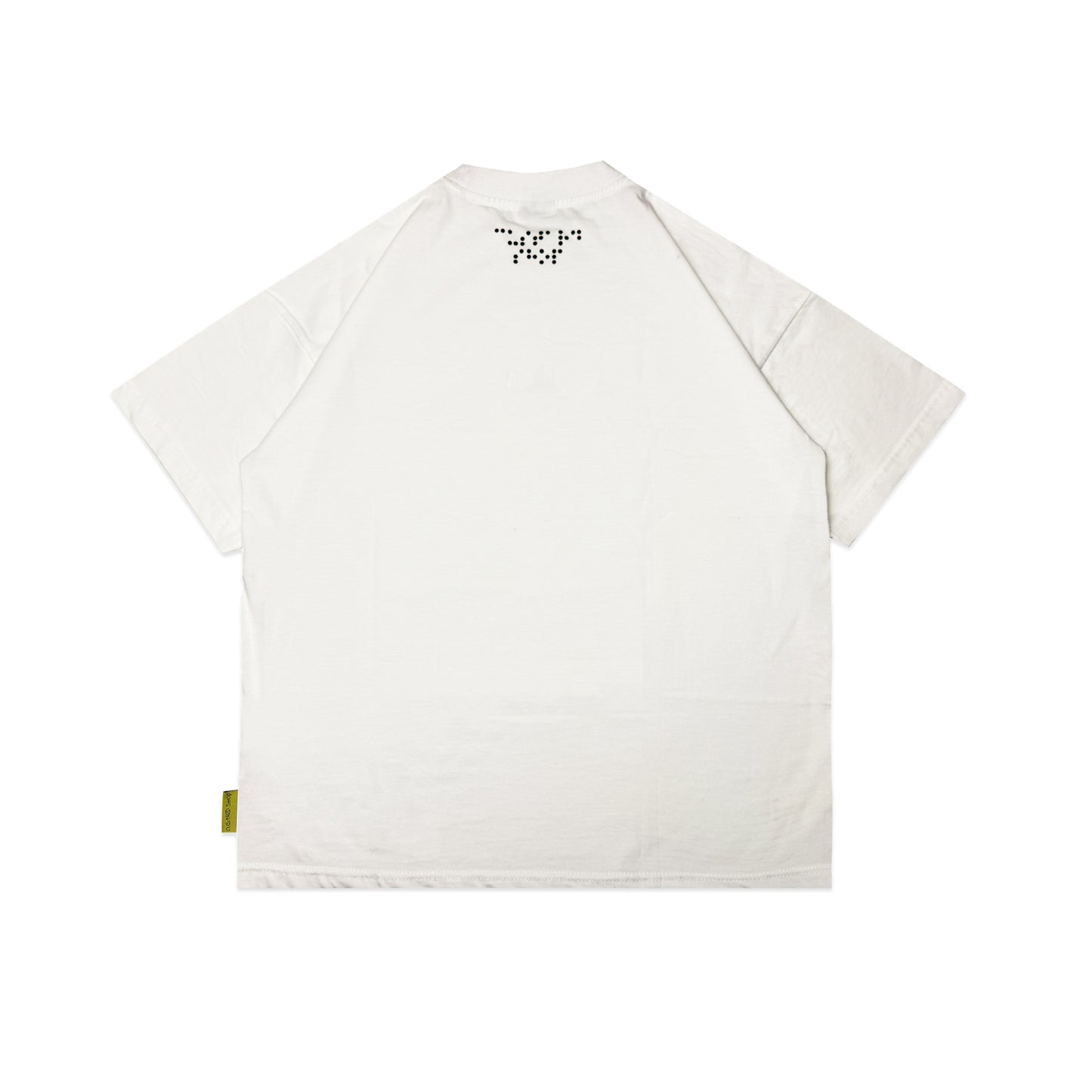 Lightweight Braille T-Shirt | White