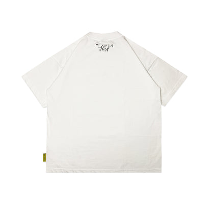 Lightweight Braille T-Shirt | White