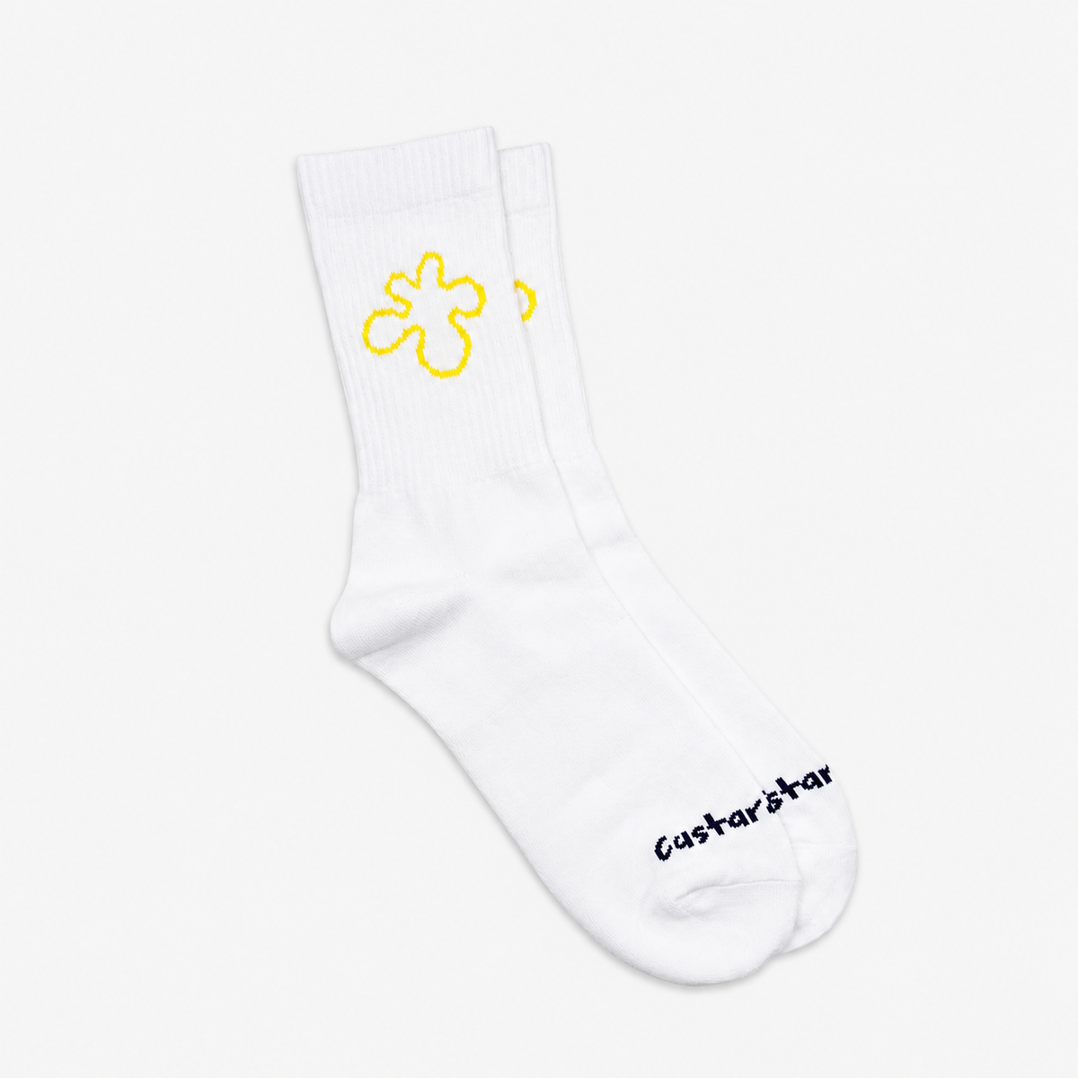 Splodge Socks | White